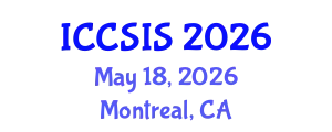 International Conference on Computer Science and Intelligent Systems (ICCSIS) May 18, 2026 - Montreal, Canada
