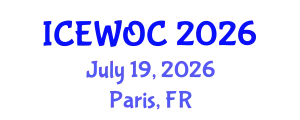 International Conference on Electronics, Wireless and Optical Communications (ICEWOC) July 19, 2026 - Paris, France