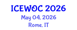 International Conference on Electronics, Wireless and Optical Communications (ICEWOC) May 04, 2026 - Rome, Italy