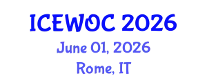International Conference on Electronics, Wireless and Optical Communications (ICEWOC) June 01, 2026 - Rome, Italy