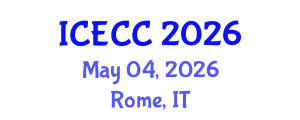 International Conference on Environment and Climate Change (ICECC) May 04, 2026 - Rome, Italy