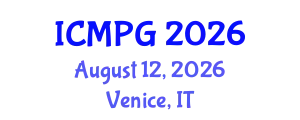 International Conference on Mineralogy, Petrology, and Geochemistry (ICMPG) August 12, 2026 - Venice, Italy