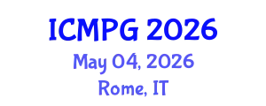 International Conference on Mineralogy, Petrology, and Geochemistry (ICMPG) May 04, 2026 - Rome, Italy