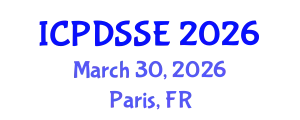 International Conference on Parallel, Distributed Systems and Software Engineering (ICPDSSE) March 30, 2026 - Paris, France