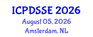 International Conference on Parallel, Distributed Systems and Software Engineering (ICPDSSE) August 05, 2026 - Amsterdam, Netherlands