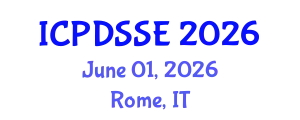 International Conference on Parallel, Distributed Systems and Software Engineering (ICPDSSE) June 01, 2026 - Rome, Italy