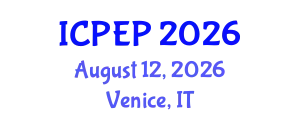 International Conference on Physics and Engineering Physics (ICPEP) August 12, 2026 - Venice, Italy