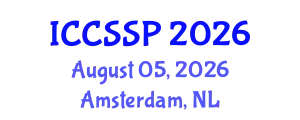 International Conference on Circuits, Systems, and Signal Processing (ICCSSP) August 05, 2026 - Amsterdam, Netherlands