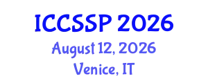 International Conference on Circuits, Systems, and Signal Processing (ICCSSP) August 12, 2026 - Venice, Italy