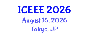 International Conference on Education and Educational Engineering (ICEEE) August 16, 2026 - Tokyo, Japan