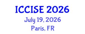 International Conference on Computer and Intelligent Systems Engineering (ICCISE) July 19, 2026 - Paris, France