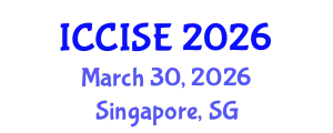 International Conference on Computer and Intelligent Systems Engineering (ICCISE) March 30, 2026 - Singapore, Singapore