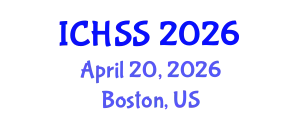 International Conference on Human and Social Sciences (ICHSS) April 20, 2026 - Boston, United States