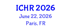 International Conference on Human Rights (ICHR) June 22, 2026 - Paris, France