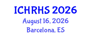 International Conference on Human Rights and Human Security (ICHRHS) August 16, 2026 - Barcelona, Spain