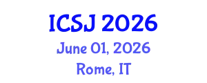International Conference on Social Justice (ICSJ) June 01, 2026 - Rome, Italy