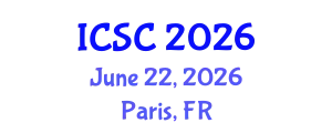 International Conference on Sociology and Criminology (ICSC) June 22, 2026 - Paris, France
