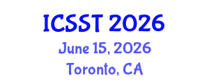 International Conference on Sports Science and Technology (ICSST) June 15, 2026 - Toronto, Canada