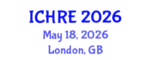 International Conference on Human Reproduction and Embryology (ICHRE) May 18, 2026 - London, United Kingdom