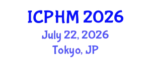 International Conference on Prognostics and Health Management (ICPHM) July 22, 2026 - Tokyo, Japan