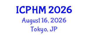 International Conference on Prognostics and Health Management (ICPHM) August 16, 2026 - Tokyo, Japan