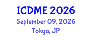 International Conference on Defense and Military Engineering (ICDME) September 09, 2026 - Tokyo, Japan