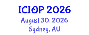 International Conference on Industrial and Organizational Psychology (ICIOP) August 30, 2026 - Sydney, Australia
