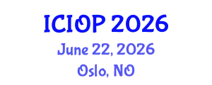 International Conference on Industrial and Organizational Psychology (ICIOP) June 22, 2026 - Oslo, Norway