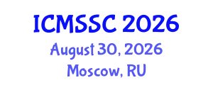 International Conference on Mathematics, Statistics and Scientific Computing (ICMSSC) August 30, 2026 - Moscow, Russia
