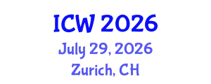 International Conference on Water (ICW) July 29, 2026 - Zurich, Switzerland