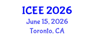 International Conference on Energy Engineering (ICEE) June 15, 2026 - Toronto, Canada