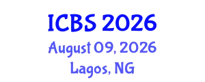 International Conference on Bioimaging and Sensing (ICBS) August 09, 2026 - Lagos, Nigeria