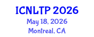 International Conference on Nanotechnology and Low Temperature Physics (ICNLTP) May 18, 2026 - Montreal, Canada