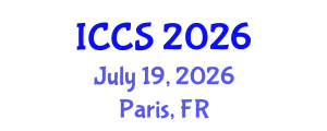 International Conference on Chemical Sciences (ICCS) July 19, 2026 - Paris, France