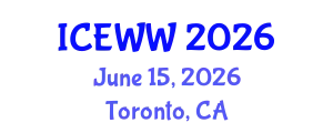 International Conference on Environment, Water and Wetlands (ICEWW) June 15, 2026 - Toronto, Canada