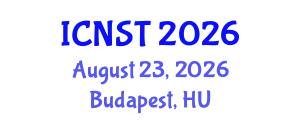 International Conference on Nano Science and Technology (ICNST) August 23, 2026 - Budapest, Hungary