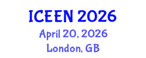 International Conference on Electrical Energy and Networks (ICEEN) April 20, 2026 - London, United Kingdom