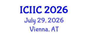 International Conference on Information and Intelligent Computing (ICIIC) July 29, 2026 - Vienna, Austria