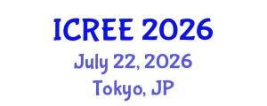 International Conference on Renewable Energy and Environment (ICREE) July 22, 2026 - Tokyo, Japan