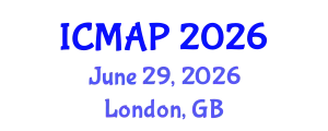 International Conference on Medicinal and Aromatic Plants (ICMAP) June 29, 2026 - London, United Kingdom