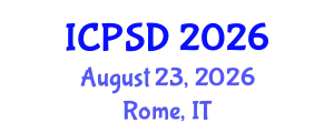 International Conference on Petroleum and Sustainable Development (ICPSD) August 23, 2026 - Rome, Italy