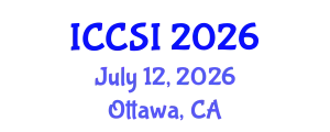International Conference on Computer Science and Innovation (ICCSI) July 12, 2026 - Ottawa, Canada