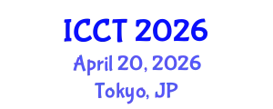 International Conference on Cardiovascular Technologies (ICCT) April 20, 2026 - Tokyo, Japan