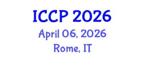 International Conference on Cultural Policy (ICCP) April 06, 2026 - Rome, Italy