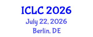 International Conference on Lung Cancer (ICLC) July 22, 2026 - Berlin, Germany