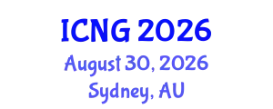International Conference on Nutrition and Growth (ICNG) August 30, 2026 - Sydney, Australia