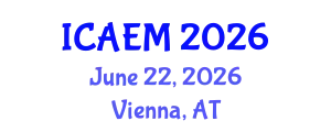 International Conference on Advanced Engineering Materials (ICAEM) June 22, 2026 - Vienna, Austria