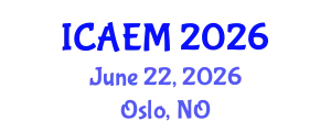 International Conference on Advanced Engineering Materials (ICAEM) June 22, 2026 - Oslo, Norway