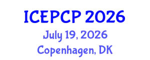 International Conference on Environmental Pollution Control and Prevention (ICEPCP) July 19, 2026 - Copenhagen, Denmark
