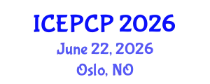 International Conference on Environmental Pollution Control and Prevention (ICEPCP) June 22, 2026 - Oslo, Norway